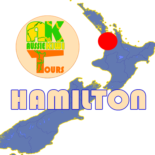Hamilton Tours New Zealand with Aussie Kiwi Tours